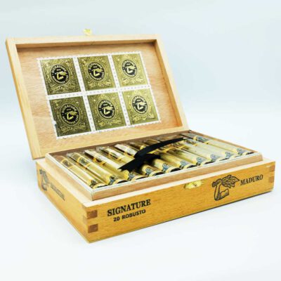 produktbild aganorsa leaf signature selection maduro robusto box 2