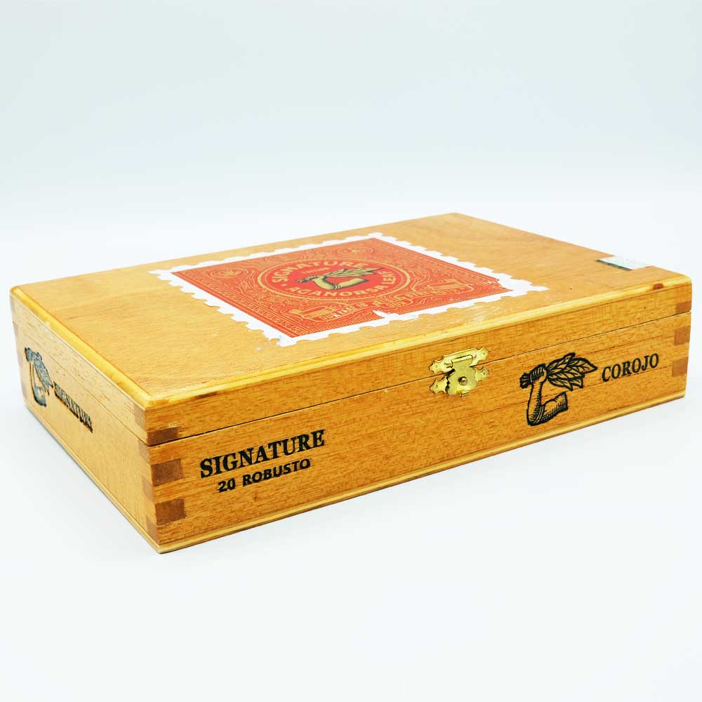 produktbild aganorsa leaf signature selection corojo robusto box 1